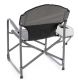 DIVERO Kemping összecsukható szék asztallal és italtartóval