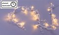Dekoratív világítás 20 LED - meleg fehér