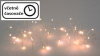 LED világító lánc NEXOS 20x LED - meleg fehér