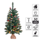 NEXOS Karácsonyfa világítással 50 LED 90 cm