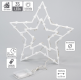 Karácsonyi dekoráció 35 LED - csillag