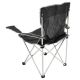 DIVERO® Kempingszék összecsukható 2 db fekete