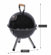 Faszenes grill kerek Mini BBQ Lila