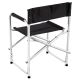 Rendező szék összecsukható - fekete