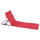 Állítható nyugágy GARTHEN - piros