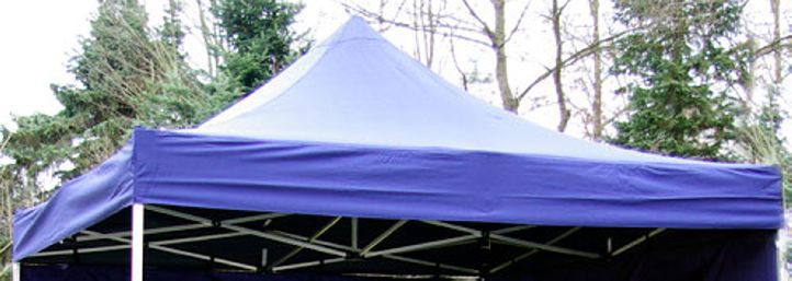 PROFI Póttető kerti összecsukható sátorhoz 3 x 3 m kék