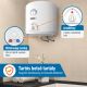 AQUAMARIN Villanybojler ELKESS-30L 1500 W