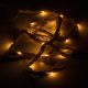 LED dekoratív kötélkészlet 25 LED meleg fehér 3 db