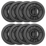 MAXXIVA® Súlytárcsa szett  8 db 4 kg fekete