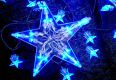 Karácsonyi világítás, 100 LED csillag