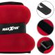 MAXXIVA Neoprén csuklósúly 2 x 1,5 kg piros