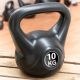 Kettlebell súlyzó MAXXIVA fekete 10 kg