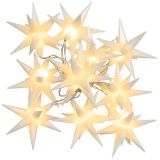 NEXOS Karácsonyi LED csillagok  meleg fehér 10 LED