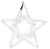 Karácsonyi csillag 360 Led hideg fehér 55 cm