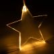 NEXOS Fényfüggöny csillag 8 LED meleg fehér