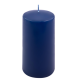 Gyertyakészlet oszlopszerű 15 cm Ø 7,5 cm 2 db kék