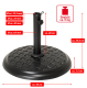 Napernyőtalp kerek 15 kg Ø 45 cm