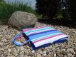 Strand nyugágy összecsukható kék  L01/1