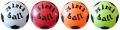 Labda nyomtatott MINI BALL  140 mm