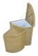 Rattan sarok kosár TRIANGL - sötét méz, kicsi