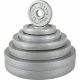 Gorilla Sports Krómozott kétkezes súlyzó szett 35 kg