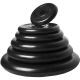 Gorilla Sports Súlyzó szett gumírozott tárcsák 20 kg