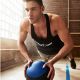 Gorilla Sports Medicinlabda 10 kg piros /fekete