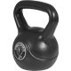 Gorilla Sports Kettlebell súlyzó műanyag 2 kg fekete