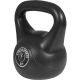 Gorilla Sports Kettlebell súlyzó műanyag 4 kg fekete