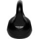 Gorilla Sports Kettlebell súlyzó műanyag 18 kg fekete