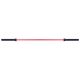 Gorilla Sports Súlyzórúd 220 cm  50/51 mm piros/fekete