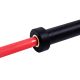 Gorilla Sports Súlyzórúd 220 cm  50/51 mm piros/fekete