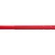 Gorilla Sports Súlyzórúd 220 cm  50/51 mm piros/fekete