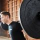 Gorilla Sports Acél tárcsa gumi bevonatú fekete 20 kg