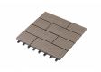 G21 SAMOA WPC burkolócsempe - indiai teak 2,3x30x30 cm
