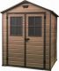Kerti műanyag ház Keter SCALA  6 x 8 Barna