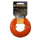 Négyzet alakú húr  Riwall 1,2 mm 15 m nylon narancssárga