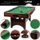 GamesPlanet Biliárdasztal felszereléssel barna/antracit