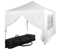Kerti sátor + 2 oldalfal INSTENT BASIC 3x3 m-es fehér