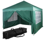 Sátor + 4 oldalfal INSTENT BASIC 3x3 m kerti sötétzöld