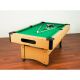 GamesPlanet® Biliárdasztal TRENDLINE zöld 6ft + tartozékok