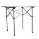 Összecsukható kerti alumínium asztal, 70 x 70 cm