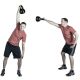 MOVIT Kettlebell súlyzó 2 kg
