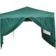 Kerti sátor összecsukható INSTENT Basic 3 x 3 m - zöld