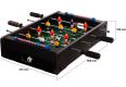 GamesPlanet® Csocsóasztal mini DUNDEE Fekete 51 x 31 cm