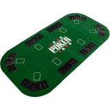 GamesPlanet® Kihajtható póker asztallap XXL zöld