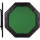 GamesPlanet® Pókerasztal 8 személyes 122 x 122 cm zöld