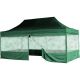 INSTENT PRO Kerti pavilon Green 3 x 6 m + 4 oldalfal