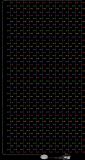 VOLTRONIC® Fényfüggöny 3 x 6 m színes 12 rugó