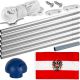 FLAGMASTER® Zászló rúddal Osztrák AUT 650 cm